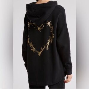 All Saints Classic Black Hoodie